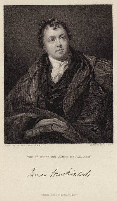 Porträt von Sir James Mackintosh von Thomas Lawrence