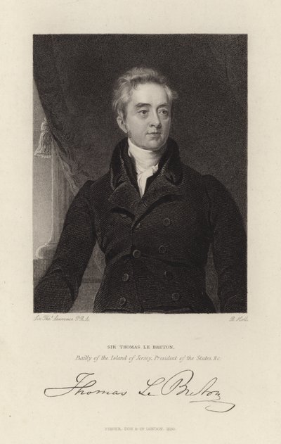Sir Thomas Le Breton von Thomas Lawrence