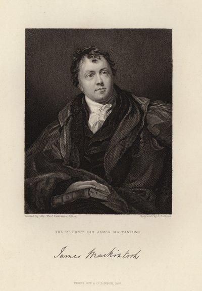 Der ehrenwerte Sir James Mackintosh von Thomas Lawrence