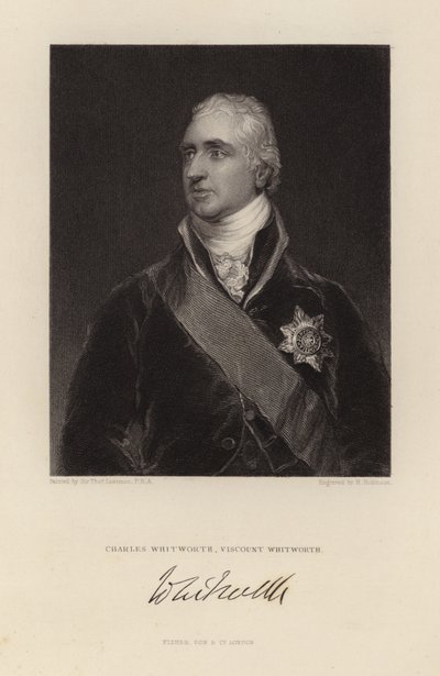 Viscount Whitworth von Thomas Lawrence