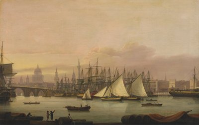 Der Hafen von London von Thomas Luny