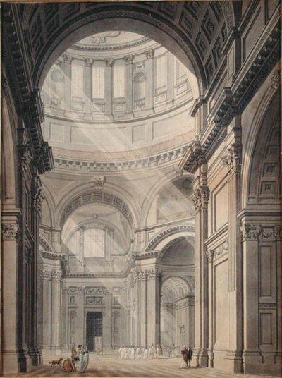 Innere Ansicht der St. Paul