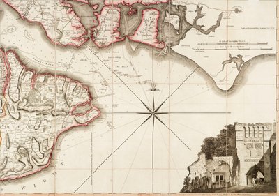 Hampshire oder die Grafschaft Southampton einschließlich der Isle of Wight von Thomas Milne