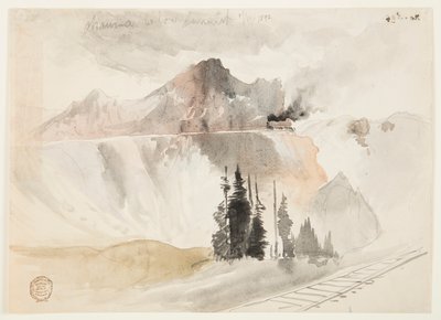 Chama unterhalb des Gipfels von Thomas Moran