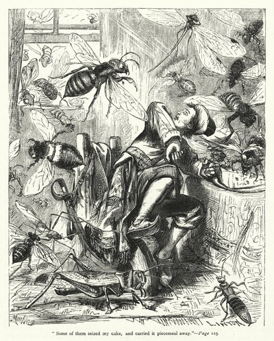 Illustration für Gullivers Reisen von Jonathan Swift von Thomas Morten