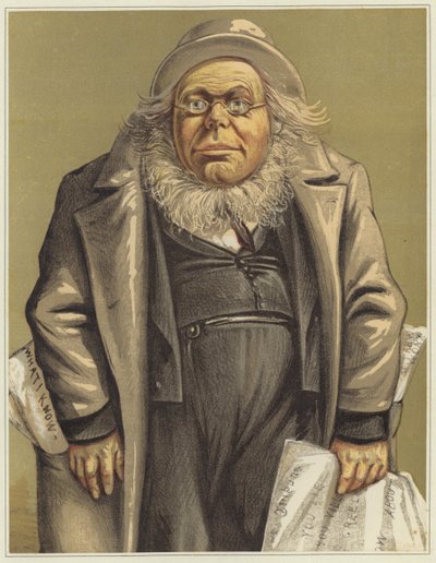Karikatur von Horace Greeley von Thomas Nast