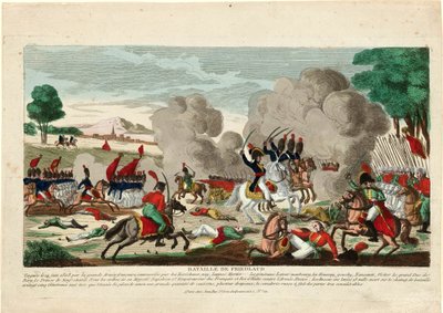 Die Schlacht von Friedland. Ein Angriff der russischen Leibgarde am 14. Juni 1807 - Naudet, Thomas Charles von Thomas Naudet