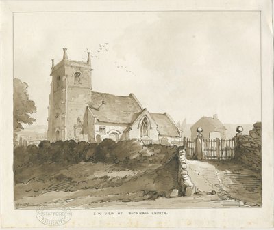 Bucknall Kirche von Thomas Peploe Wood