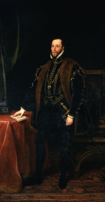 Historisches Porträt von Thomas, 7. Earl of Northumberland von Thomas Phillips
