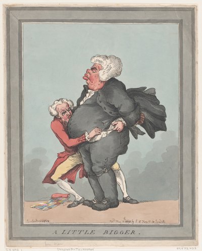 Ein bisschen größer von Thomas Rowlandson