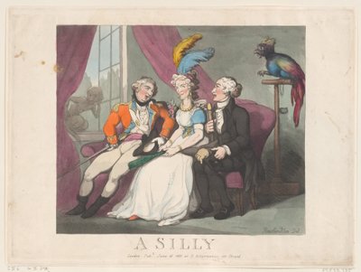 Ein Dummer von Thomas Rowlandson