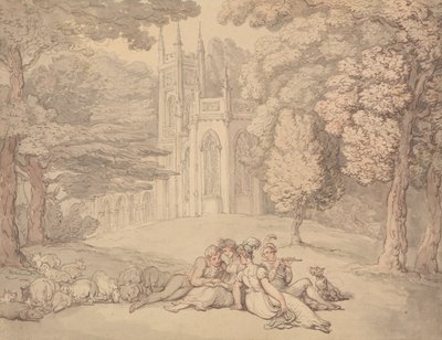 Ein Sommeridyll von Thomas Rowlandson