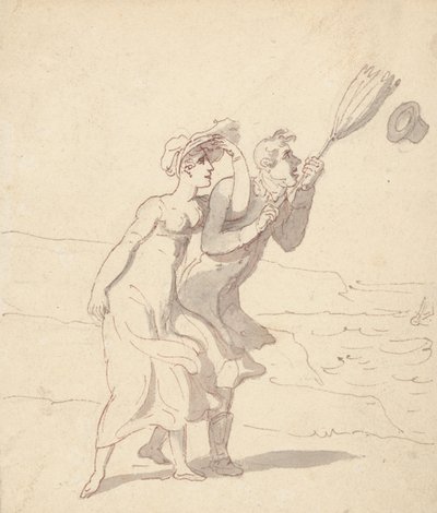 Albumzeichnung von Thomas Rowlandson