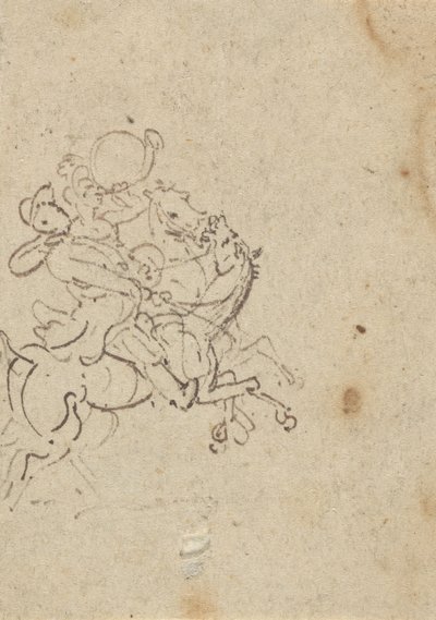 Albumzeichnung von Thomas Rowlandson