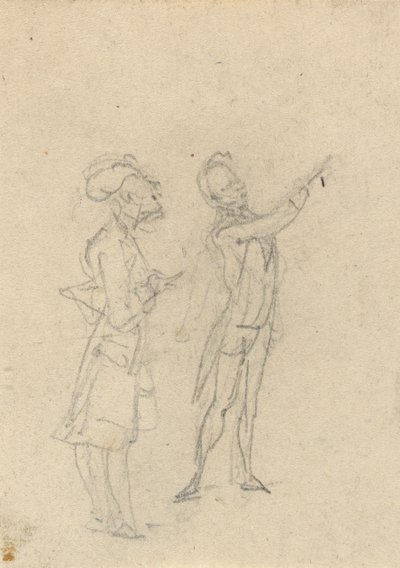 Albumzeichnung von Thomas Rowlandson