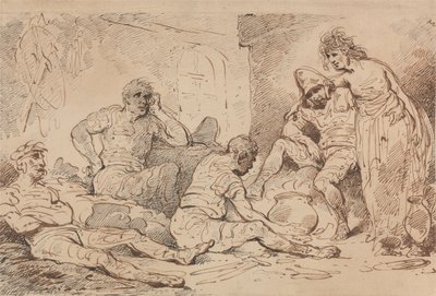 Banditen von Thomas Rowlandson