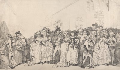 Box Lobby Loungers von Thomas Rowlandson