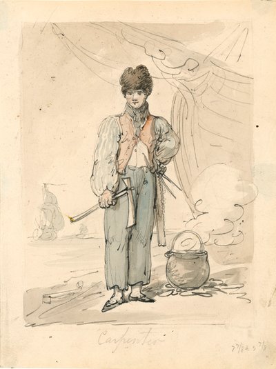 Zimmermann von Thomas Rowlandson