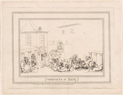 Annehmlichkeiten von Bath, Platte 7 von Thomas Rowlandson