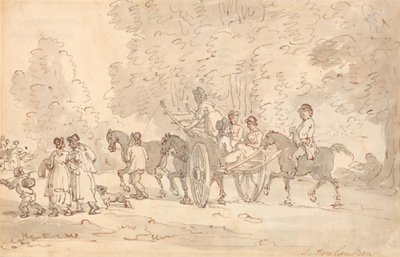 Zum Markt gehen von Thomas Rowlandson
