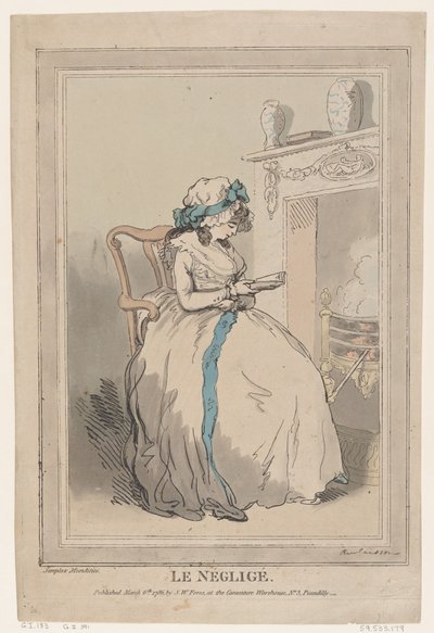 Le Négligé von Thomas Rowlandson