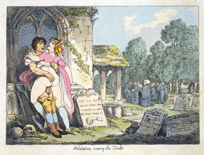 Meditationen unter den Gräbern von Thomas Rowlandson