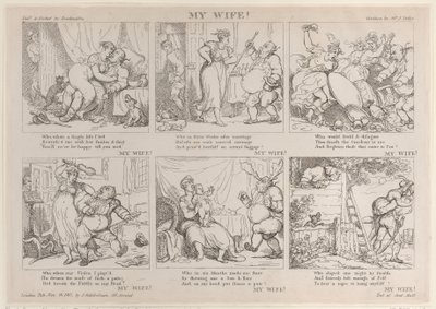 Meine Frau! von Thomas Rowlandson