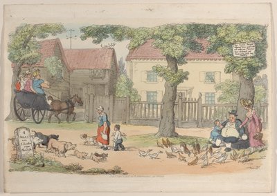 Tafel 32, aus World in Miniature, 1816 von Thomas Rowlandson
