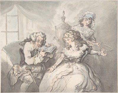 Der Kenner von Thomas Rowlandson