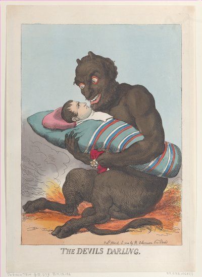 Liebling des Teufels, 12. März 1814 von Thomas Rowlandson
