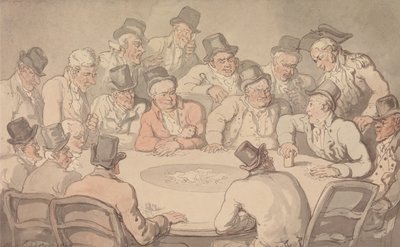 Der Spieltisch von Thomas Rowlandson