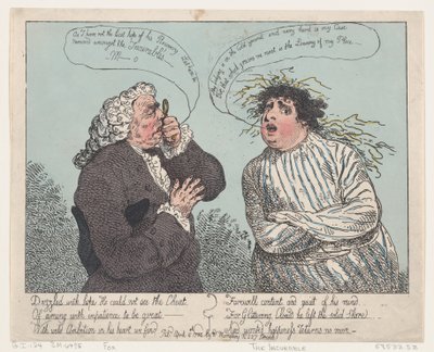 Der Unheilbare von Thomas Rowlandson