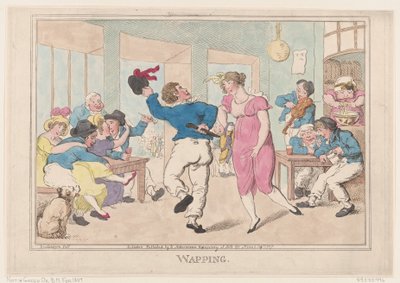 Wapping von Thomas Rowlandson