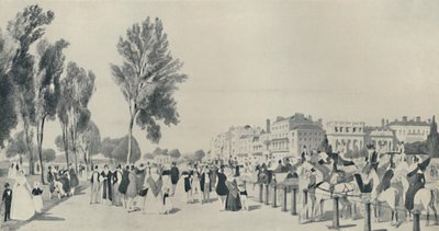 Gesellschaft im Hyde Park, 1842, 1920 von Thomas Shotter Boys
