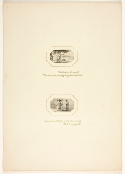 Studie für eine Tafel aus „The Task“ von Thomas Stothard