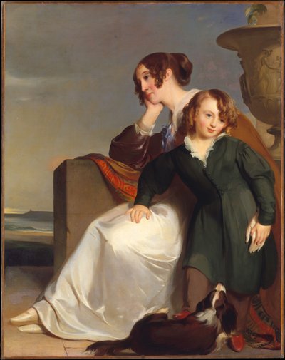 Mutter und Sohn von Thomas Sully