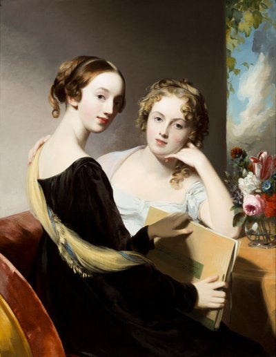 Porträt der Fräuleins Mary und Emily McEuen von Thomas Sully