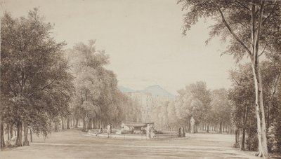 Aus der Villa Reale (jetzt Villa Nazionale) bei Neapel von Thorald Brendstrup