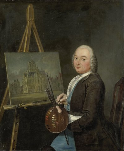 Porträt von Jan ten Compe von Tibout Regters