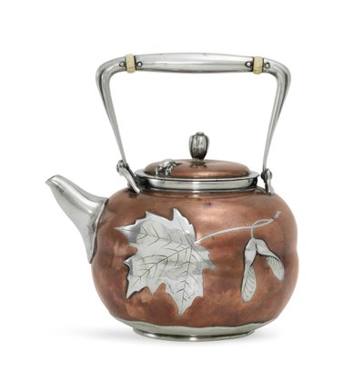 Teekessel, ca. 1880 (Silber & Kupfer) von Tiffany and Company