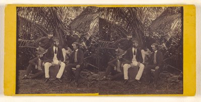 [Don Collins und seine Freunde an Land in der San Blas Bay, Darien Expedition] von Timothy H. O