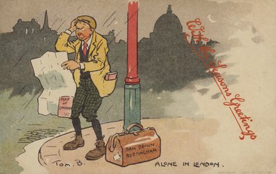 Allein in London von Tom Browne