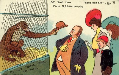 Im Zoo wird Papa erkannt, Guter alter Papa von Tom Browne