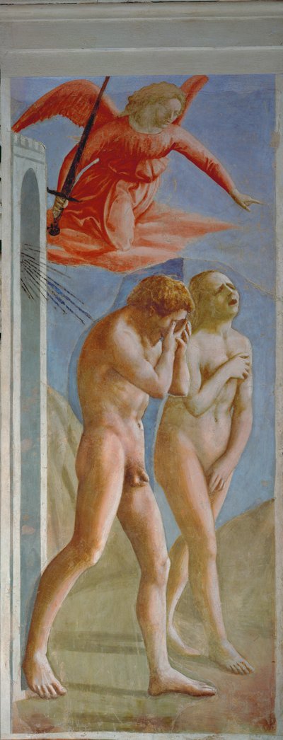 Die Vertreibung aus dem Paradies von Tommaso Masaccio