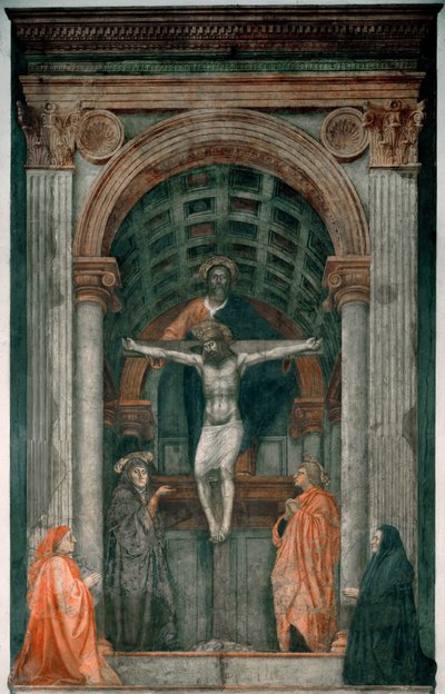 Die Heilige Dreifaltigkeit von Tommaso Masaccio