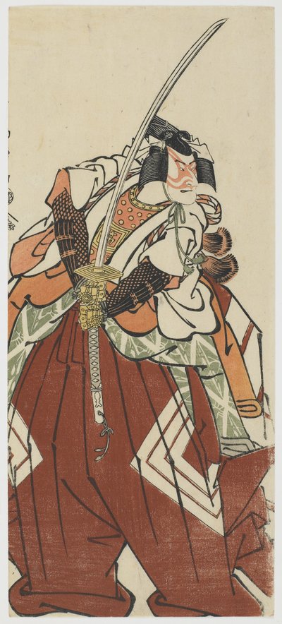 Ichikawa Komazo III als Shinozuka Goro, 1794 von Toshusai Sharaku
