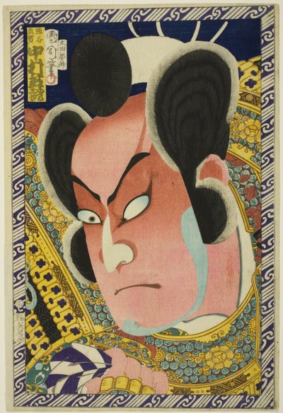 Der Schauspieler Nakamura Shikan IV als Kumagai Naozane von Toyohara Kunichika