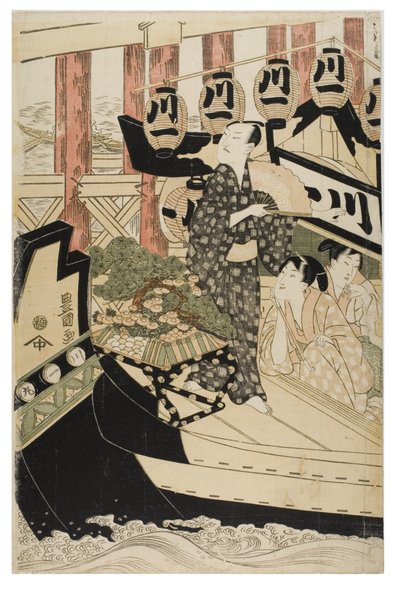 Schauspieler in den zwölf Monaten von Toyokuni Utagawa