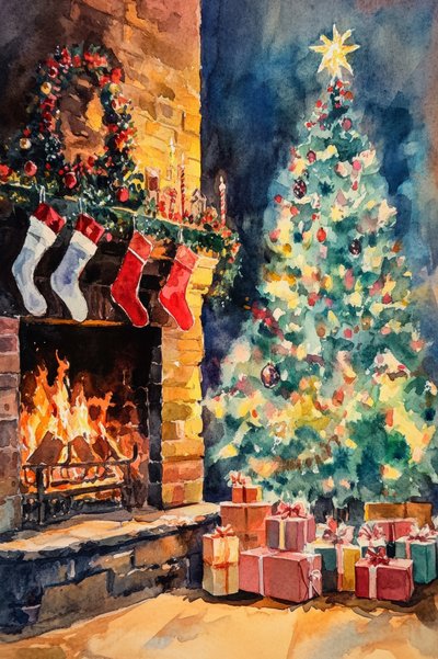 Gemütliche Weihnachtszeit Nr. 02 von Treechild