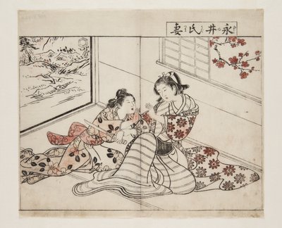 Frau von Nagai (Nagai-shi Tsuma) von Tsukioka Settei
